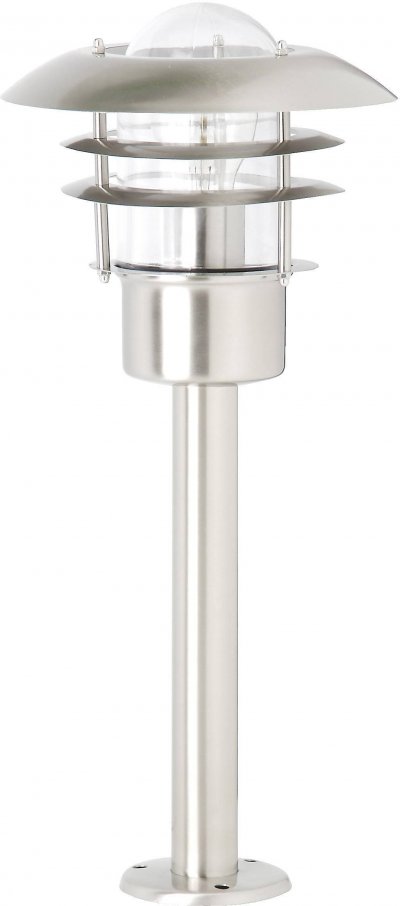 BRILLIANT  Potelet Terrence acier 1x60W