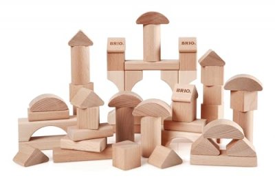 BRIO - 30113 - Blocs De Construction Naturels - 50 Pces