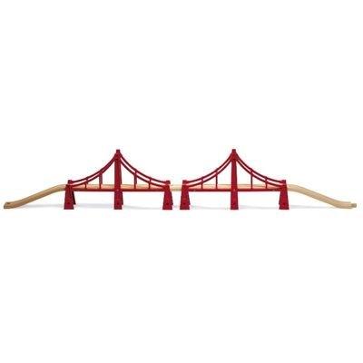 Brio - 33683 - Circuits de train en bois - Double pont suspendu