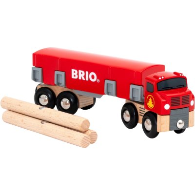 BRIO Camion de transport de bois, Jeu v&eacute;hicule