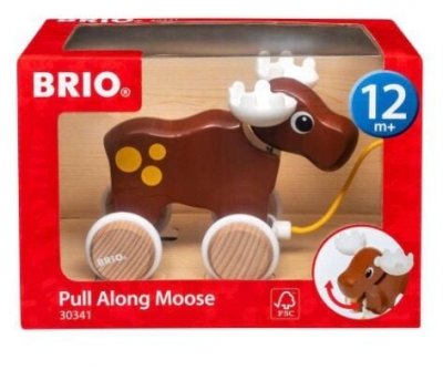 BRIO caribou &agrave; tirer premier &acirc;ge