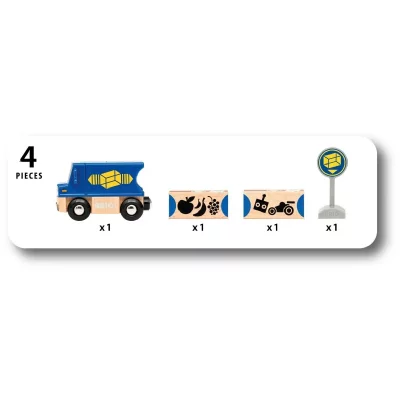 BRIO&reg; Figurine camion de livraison 36020