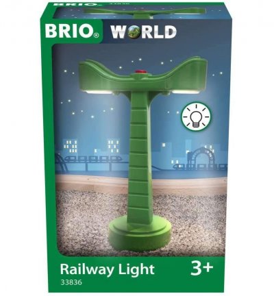 BRIO Figurine &eacute;clairage des voies LED pour circuit de train 33836