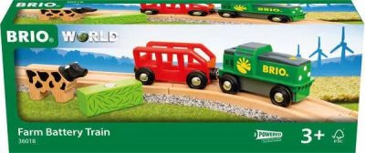 BRIO&reg; Figurine train de ferme &agrave; pile bois 36018