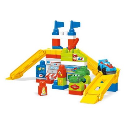 MEGA BLOKS Briques de construction - mon stand de course - fvj02