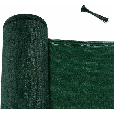 WOLTU Brise vue jardin,cl&ocirc;ture brise vue,en pehd 180g/m&sup2;,filet occultant,avec attaches c&acirc;bles,1,5x15mvert