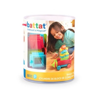 GENERIQUE Bristle Blocks BA3068Z - Jeu De Construction 1er &acirc;ge - Tube 50 Pi&egrave;ces