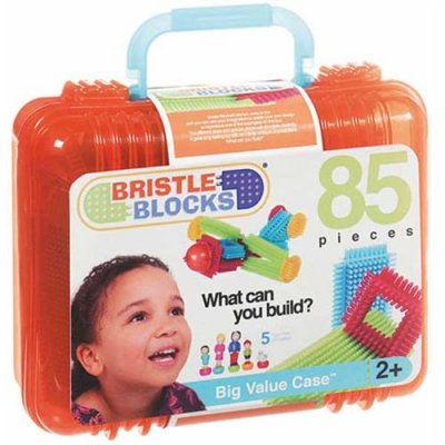 BRISTLE BLOCKS  Jeux de construction Big Carrying Case 85 pi&egrave;ces