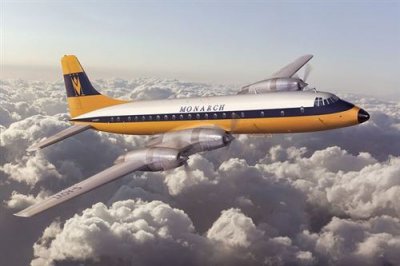 RODEN Bristol 175 Britannia Monarch Airlines - 1:144e - 