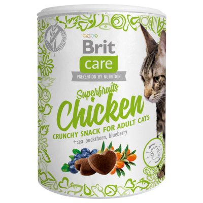 BRIT CARE  Superfruits Chicken 100g Cat Snack Clair