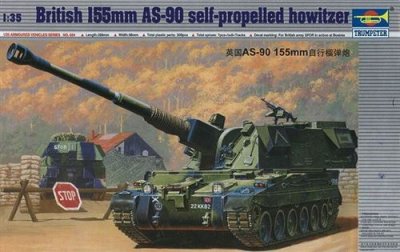 TRUMPETER Britische 155 Mm As-90 Selbstfahrlafette - 1:35e - 