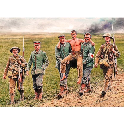 MASTER BOX British And German Soldiers,somme Battle - 1:35e -  Ltd. 
