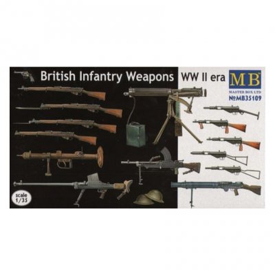 MASTER BOX British Weapons Set -  Accessoires de diorama - MB35109 