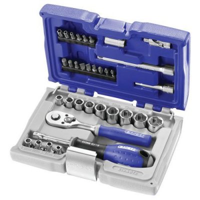 EXPERT Britool E194672B Coffret de 34 douilles 1/4"" (Import Grande Bretagne)