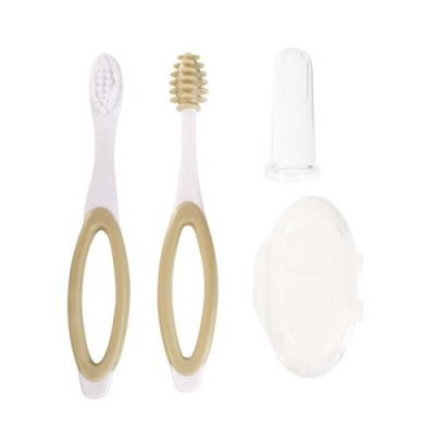 TIGEX Brosse &Agrave; Dents B&eacute;b&eacute; D&egrave;s 3 Mois Nuk - Le Set De Brosses &Agrave; Dents