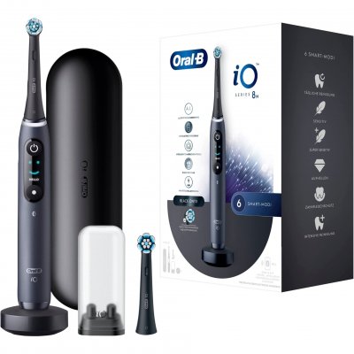 ORAL B Brosse &agrave; dents &eacute;lectrique Braun iO 8N Black Onyx