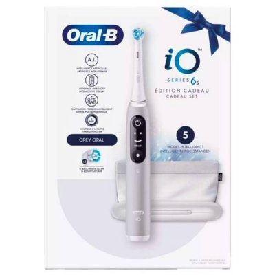 ORAL B Brosse &agrave; dents &eacute;lectrique Oral-B iO Series 6 Gris 