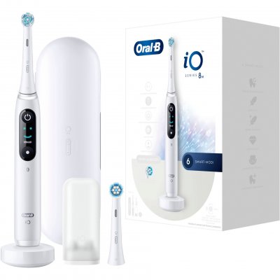 BRAUN Brosse &agrave; dents &eacute;lectrique Oral-B iO Series 8N Alabaster White