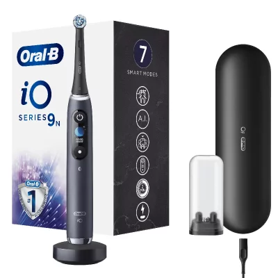 ORAL B Brosse &agrave; dents &eacute;lectrique  iO Series 9N Noir