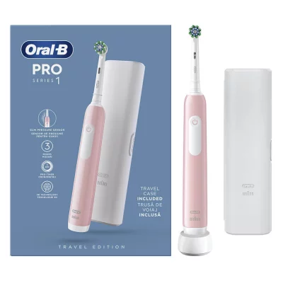 ORAL B Brosse &agrave; dents &eacute;lectrique oral-b pro 1 rose