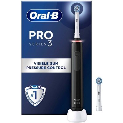 ORAL B Brosse &agrave; dents &eacute;lectrique ORAL-B PRO 3 Sensi Ultra Thin Noire HBOX