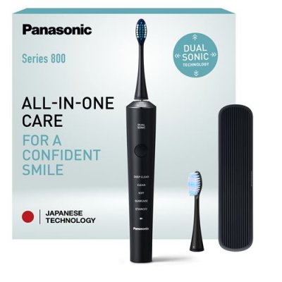 PANASONIC Brosse &agrave; dents &eacute;lectrique  EW-DC75-K503 Noir