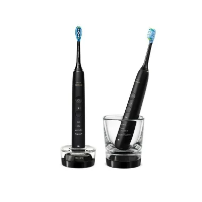 PHILIPS Brosse &agrave; dents &eacute;lectrique  DiamondClean 9000 HX9914/54 Noir