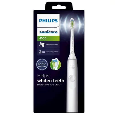 PHILIPS Brosse &agrave; dents &eacute;lectrique  HX3681/33 Serie 4100 Blancheur