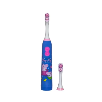 TINOKOU Brosse &agrave; dents &eacute;lectrique  pour enfants Peppa Piga Piga Piga