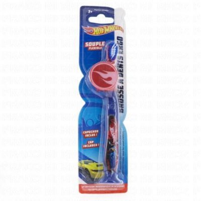 TINOKOU Brosse &agrave; dents ergonomique  Hot Wheels Enfants