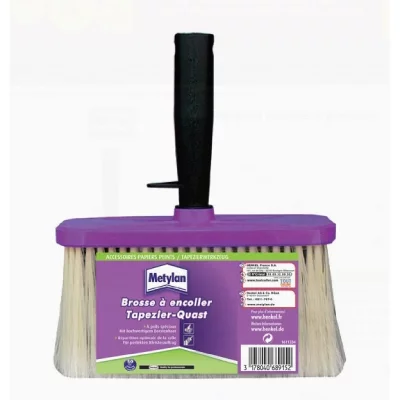 METYLAN Brosse &agrave; encoller pour papier peint  L.17 x l.230 x H.8 cm