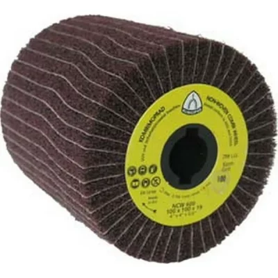 KLINGSPOR Brosse &agrave; lamelles mixtes NCW600 K100 100x100x19mm  1 pcs