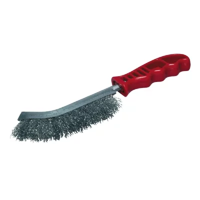 WOLFCRAFT Brosse a main, acier, manche plastique 2715000 
