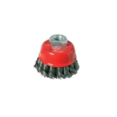 GENERIQUE Brosse boisseau &agrave; fils d'acier torsad&eacute;s, 100 mm, 100 Mm