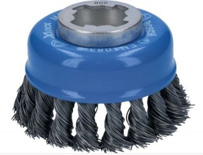 BOSCH Brosse boisseau acier X-Lock  &Oslash;75 Fil 0.35 mm - 2608620726