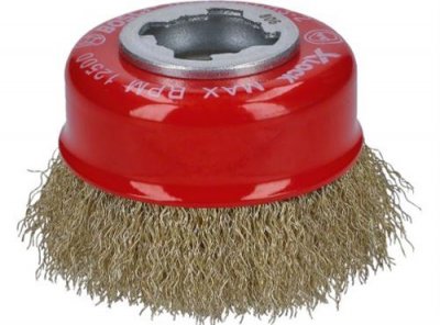 BOSCH Brosse boisseau laiton X-Lock  &Oslash;75 Fil 0.30 mm - 2608620730