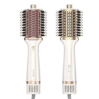 GOMYTH Brosse chauffante et s&egrave;che-cheveux 5 en 1  V1 1100W Ions N&eacute;gatifs