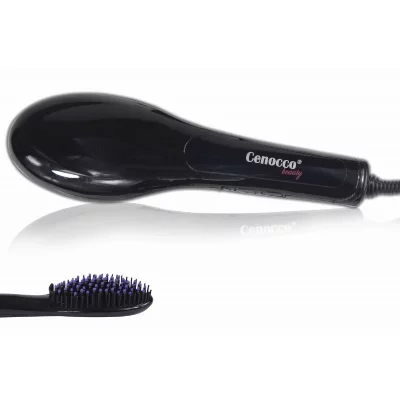 CENOCCO Brosse chauffante lissante noir cennoco cc9011-noir