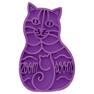 KONG Brosse de massage  Zoom Groom - L 11,4 x l 7 x H 3 cm