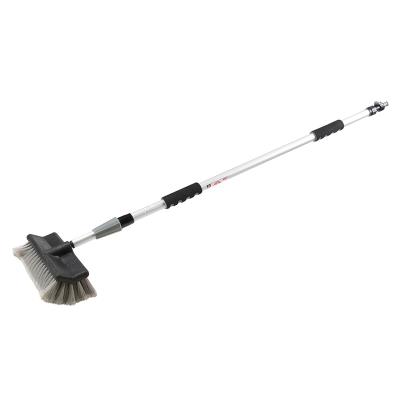 SILVERLINE Brosse de nettoyage t&eacute;lescopique - 1,32 - 2,14 m