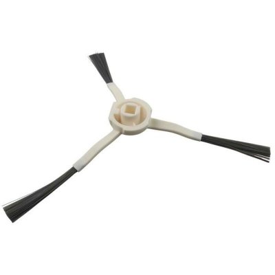 AVIZAR Brosse Lat&eacute;rale pour Aspirateur Robot Dreame W10S 3 Branches Souples Blanc / Noir
