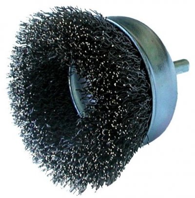 OUTIFRANCE Brosse Metallique Rotative Soucoupe 70 Mm 