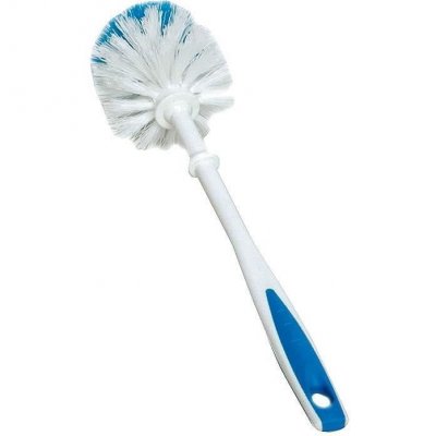 MANUTAN Brosse WC THOMAS Ergotouch 2960SF t&ecirc;te ronde polypropyl&egrave;ne
