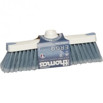 THOMAS BROSSERIE  Balai ERGOTOUCH Fibre Souple Bleue FLEUREE Super