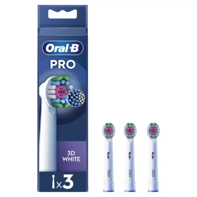ORAL B Brossette dentaire ORAL-B Brossettes 3D White x3 X-filaments (FR)