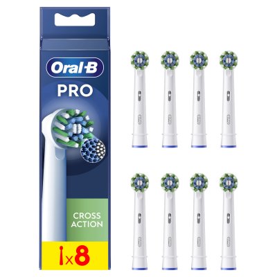ORAL B Brossette dentaire ORAL-B Brossettes Cross action x8 X-filaments