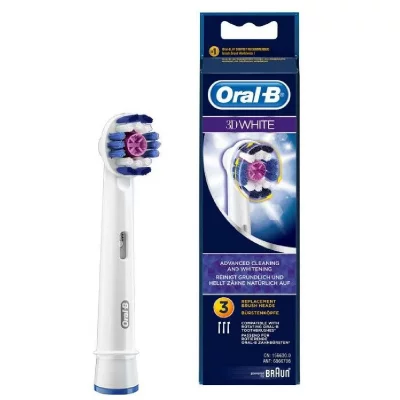 ORAL B Brossette  EB 18 X 3 3 D WHITE