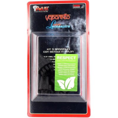 POLTI Brossettes par 3 pour Nettoyeur vapeur 