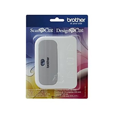 BROTHER  18200068 Raclette 100mm pour ScanNCut, Blanc CASCP1