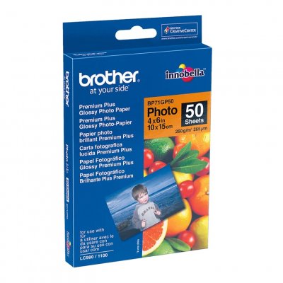 BROTHER  BP - papier photo - 50 feuille(s)
